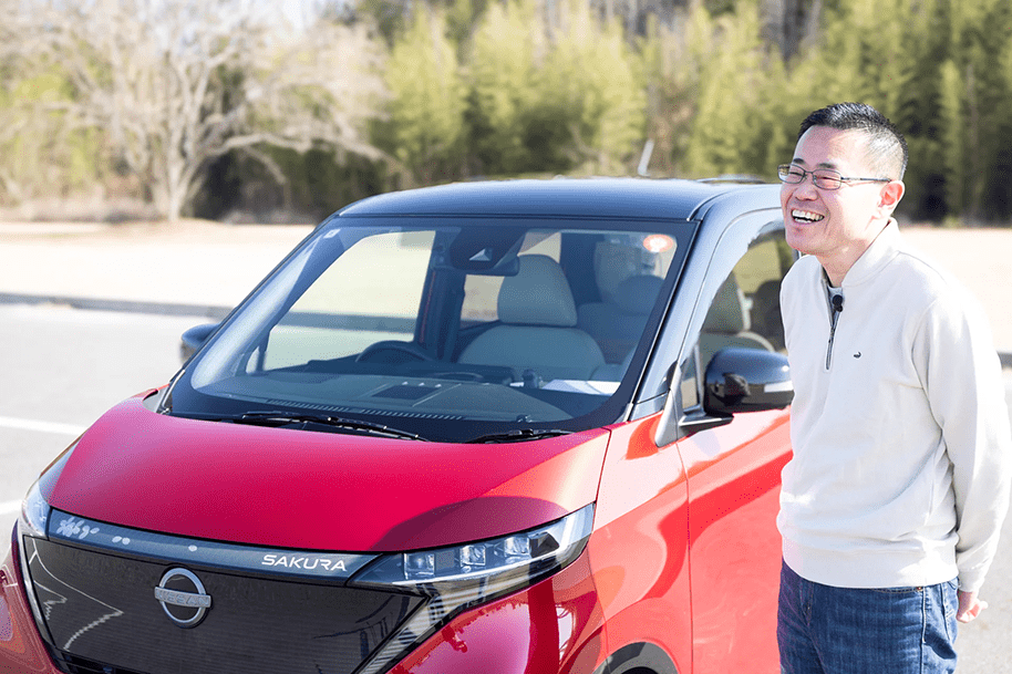 クルマ好きで運転も積極的に楽しむタイプのかずっちさんにとっても、電気自動車のパワフルかつスムーズな走りは非常に魅力的だという