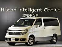 日産 エルグランド 3500cc 3.5 X 4WD メーカーオプションナビETC