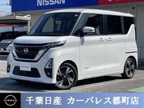 日産 ルークス 660cc 660 ハイウェイスターGターボ ドラレコ　ETC　純正ナビ付