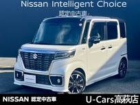 スズキ スペーシア 660cc 660 カスタム ハイブリッド XSターボ 8インチ純正ナビ/全方位モニター/両側オー