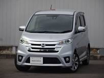 日産 デイズ 660cc 660 ハイウェイスターGターボ 4WD MM314D-Wナビ　CD・DVD再生　ETC