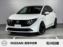 日産 ノートオーラ 1200cc 1.2 G レザーエディション 当社試乗車　本革シート　メーカーナビ