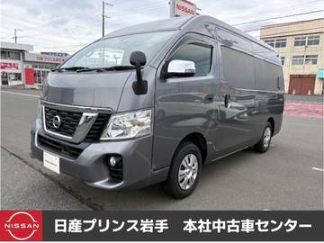 NV350キャラバン 2.5 DX スーパーロングボディ ハイルーフ ディーゼルターボ 4WD /荷室加工有り/天井シーリング照明/外部100