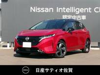 日産 ノートオーラ 1200cc 1.2 G レザーエディション 試乗車アップ車・9インチ純正ナビ・全方位