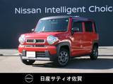 スズキ ハスラー 660cc 660 ハイブリッド Gターボ 全方位モニター付きメモリーナビ装着車・前