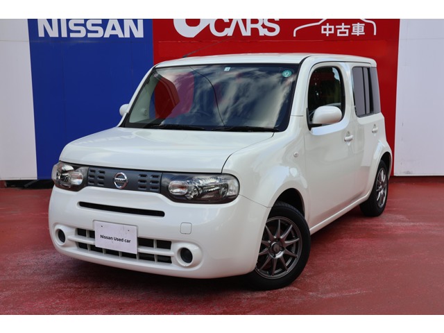 日産キューブ 惜しみ z12 上級グレード 1.5G ガラスルーフ 車検長い