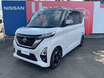 日産 ルークス 660cc 660 ハイウェイスターX 4WD 9インチ純正ナビ　片側電動スライドドア