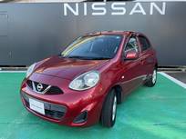 日産 マーチ 1200cc 1.2 X FOUR Vセレクション 4WD 7インチ純正ナビ　ETC　USB