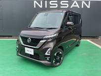 日産 ルークス 660cc 660 ハイウェイスターX 4WD 7インチ純正ナビ　片側電動スライドドア