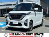 日産 ルークス 660cc 660 ハイウェイスターGターボ 4WD 純正9インチナビ　ヒートシーター