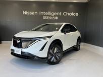 日産 アリア B6 e-4ORCE 4WD 当社元試乗車　メモリーナビ