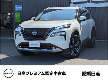 エクストレイル 1.5 G e-4ORCE 4WD 当社社用車アップアラウンドビューモニター