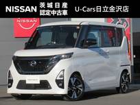 日産 ルークス 660cc 660 ハイウェイスターGターボ アーバンクロム プロパイロット エディション 純正9型ナビ　両側オート　前後ドラレコ