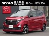 日産 デイズ 660cc 660 ハイウェイスターX 純正9型ナビ　アラビュー　前後ドラレコ