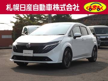 1.2 G FOUR レザーエディション 4WD 社用車UP オーラ メモリーナビ