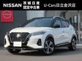 日産 キックス 1200cc 1.2 X FOUR ツートーン インテリアエディション(e-POWER) 4WD 純正9型ナビ プロパイ 純正エアロ 1オーナ-