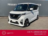 日産 ルークス 660cc 660 ハイウェイスターGターボ 日産純正メモリーナビ付き