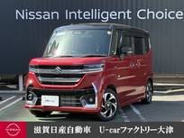 スズキ スペーシア 660cc 660 カスタム ハイブリッド XSターボ 4WD デュアルセンサーブレーキサポートII