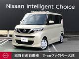 日産 ルークス 660cc 660 X 左オートスライド　純正7型ナビ