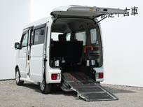 日産 NV100クリッパーリオ 660cc 660 チェアキャブ ハイルーフ スロープタイプ・ナビ・バックビューモニタ