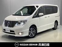 日産 セレナ 2000cc 2.0 ハイウェイスター Vセレクション+SafetyII S-HYBRID 純正8インチナビ&後席モニター・アラウン