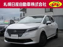 日産 ノート 1200cc 1.2 X FOUR 4WD 試乗車アップ衝突被害軽減ブレーキ