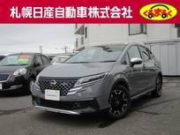 日産 ノート 1200cc 1.2 AUTECH クロスオーバー FOUR 4WD 試乗車アップ　アラウンドビューモニター
