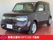 日産 キューブ 1500cc 1.5 15G 4点認定車禁煙ワンオーナー　茶/白2トーン