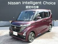 日産 ルークス 660cc 660 ハイウェイスターX 4WD 日産純正ナビゲーションMM223D-L