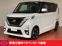 日産 ルークス 660cc 660 ハイウェイスターX ワンオーナー　ヒョウ衝突跡