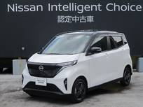 日産 サクラ X アラモニ+NissanConnectナビ+LEDヘッドライ