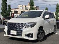 日産 エルグランド 2500cc 2.5 250ハイウェイスターS 10インチナビ 後席モニタ 両側電動スライド