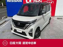 日産 ルークス 660cc 660 ハイウェイスターX 大画面純正ナビ　Bluetoothオーディオ