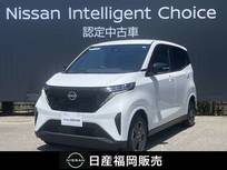日産 サクラ X 社用車アップ　純正9インチメモリーナビ