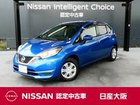 日産 ノート 1200cc 1.2 X 日産純正メモリーナビ　　マニュアルエアコ