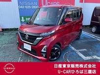 日産 ルークス 660cc 660 ハイウェイスターX 純正ナビTV　アラウンドビューモニター