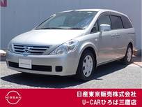 日産 プレサージュ 2500cc 2.5 V メーカー純正DVDナビ　バックモニター