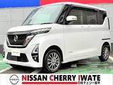 日産 ルークス 660cc 660 ハイウェイスターX 4WD 日産純正ナビ　アラウンドビューモニター