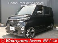 日産 ルークス 660cc 660 ハイウェイスターGターボ 弊社 社用車　純正ナビ
