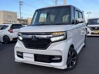 ホンダ N-BOX 660cc カスタム 660 G L ホンダセンシング ワンオーナー　両側電動スライドドア