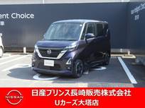 日産 ルークス 660cc 660 ハイウェイスターX 助手席スライドアップシート 助手席スライドアップ・純正ナビ・アラモニ