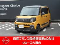 スズキ スペーシア 660cc 660 ギア ハイブリッド XZ アラモニ・衝突被害軽減ブレーキ・キーレス
