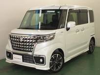 スズキ スペーシア 660cc 660 カスタム ハイブリッド XS バックカメラ・衝突軽減ブレーキ搭載