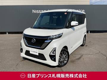660 ハイウェイスターGターボ 4WD 日産純正9インチナビ　エンジンスターター