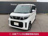 日産 ルークス 660cc 660 Xターボ 4WD 社有車UP　日産純正ナビ　夏冬タイヤ