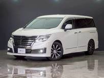 日産 エルグランド 3500cc 3.5 ライダー ブラックライン 4WD 純正8型ナビ　TV　ETC　アラモニ