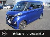 日産 ルークス 660cc 660 ハイウェイスターGターボ 両側自動Sドア/純正デカナビ/全方位モニタ