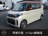 日産 ルークス 660cc 660 X 両側電動Sドア/純正デカナビ/LEDライト