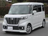 スズキ スペーシア 660cc 660 カスタム ハイブリッド GS レ-ダ-ブレ-キサポ-ト　LEDヘッドライト