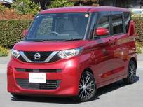 日産 ルークス 660cc 660 X ワンオ-ナ-車　左側ASD　AVM　MナビTV